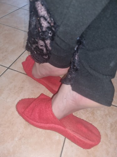 Ciabatte spugna rosse - ciabatte,