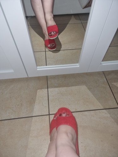 Ciabatte spugna rosse - ciabatte,