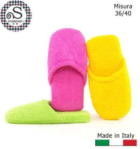 Ciabatte spugna cotone - spugna, in